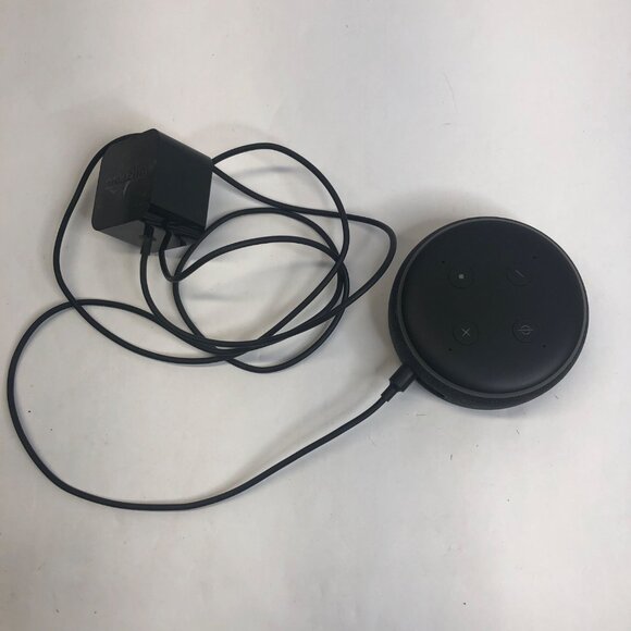 Amazon Echo Dot 3rd Gen Smart Speaker with Alexa Charcoal Gray D9N29T w/Charger - Picture 12 of 15